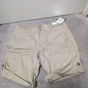 Brand New Womens Tan Cargo Shorts